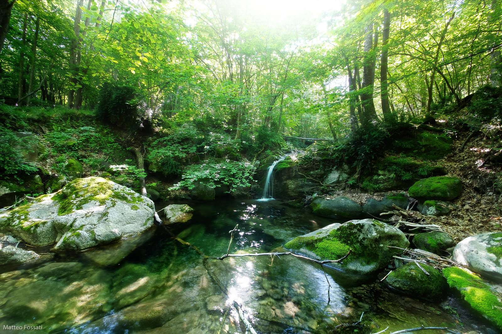 0003-acqua - Ruscello con cascata