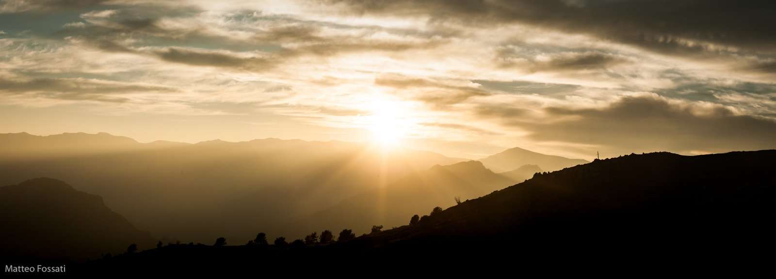 AL247 - Tramonto sulle Alpi Liguri